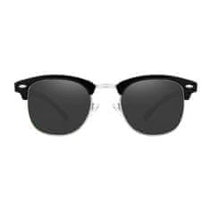 Sunblock sončna očala polokvirni Hayward Polarizacijski črna črna očala