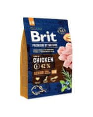 Brit Brit Premium by Nature dog Senior S+ M 3 kg hrane za pse