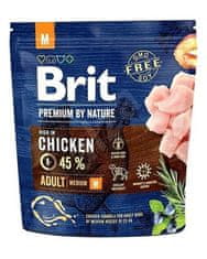 Brit Brit Premium by Nature dog Adult M 1 kg