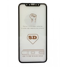 Nexeri Kaljeno steklo 5D SAMSUNG S9 črno polno lepilo