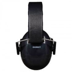 Dooky Zaščitniki sluha JUNIOR 36m+ Black