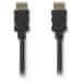 Nedis Hitri kabel HDMI z Ethernetom/ pozlačeni priključki HDMI-HDMI/ črn/ 7,5 m