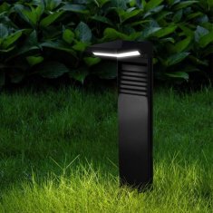 LUMILED 4x Solarna vrtna svetilka LED do zeme HORIUS 41cm IP44 4000K Nevtralno bela