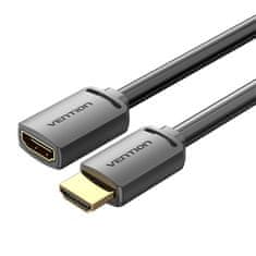 Vention Kabel HDMI 2.0 moški do HDMI 2.0 ženski Vention AHCBG 1,5 m, 4K 60 Hz, (črn)