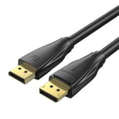 Vention DisplayPorDisplayPort 1.4 kabel Vention HCCBI 3m, 8K 60Hz/ 4K 120Hz (črn)t Kabel 3m Vention HCCBI (črn)