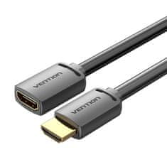 Vention Podaljševalni kabel HDMI 2.0 moški do HDMI 2.0 ženski Vention AHCBD 0,5 m, 4K 60 Hz, (črn)