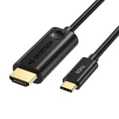 Choetech Kabel USB-C do HDMI Choetech CH0019, 1,8 m (črn)