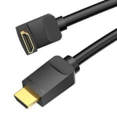 Vention Kabel HDMI 2.0 Vention AARBH 2 m, kotni 90°, 4K 60 Hz (črn)