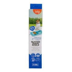 Duvo+ Silikonska zložljiva dvojna posoda za potovanja 600ml 39x23,5x5cm