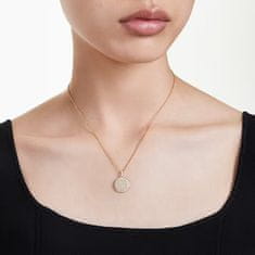 Swarovski Bleščeča pozlačena ogrlica s cirkoni Meteora 5683443