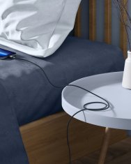 Innostyle INNOSTYLE POWERFLEX USB LIGHTNING MFI KABEL ZA HITRO POLNJENJE ZA IPHONE KEVLAR 2M ČRN