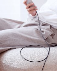 Innostyle INNOSTYLE JAZZY USB LIGHTNING MFI KABEL ZA HITRO POLNJENJE ZA IPHONE KEVLAR 2M ČRN