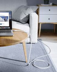 Innostyle INNOSTYLE POWERFLEX ULTRA KABEL USB-C HITRO POLNJENJE THUNDERBOLT 10GBPS 100W KEVLAR 2M SREBRN