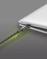 Innostyle INNOSTYLE POWERFLEX USB-C KABEL ZA HITRO POLNJENJE ZA IPHONE SAMSUNG 3A 60W KEVLAR 2M ČRN