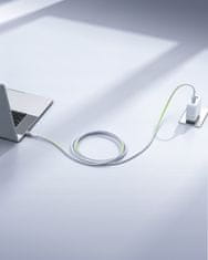 Innostyle INNOSTYLE POWERFLEX ULTRA KABEL USB-C HITRO POLNJENJE THUNDERBOLT 10GBPS 100W KEVLAR 2M SREBRN