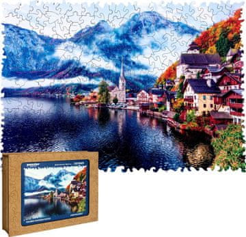 Puzzler Lesena sestavljanka Halštatsko jezero, Avstrija 250 kosov