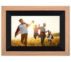 Rollei Photo Frame WiFi 105/ 10,1"/ 8GB/ 1W/ Frameo APP/ Wood/ Brown