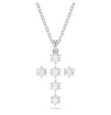 Swarovski Bleščeča ogrlica Križ s kristali Insigne 5675576