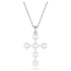 Swarovski Bleščeča ogrlica Križ s kristali Insigne 5675576