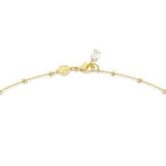 Swarovski Dolga pozlačena ogrlica s kristali Imber 5680091