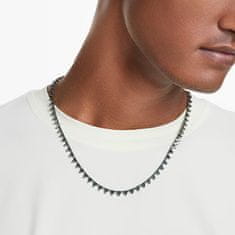 Swarovski Luksuzna ogrlica s črnimi kristali Matrix Tennis 5672276