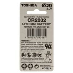Toshiba Toshiba CR2032 3V baterija 2 kosa. Litijeva