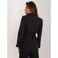 ITALY MODA Ženski enonadstropni suknjič črne barve DHJ-MA-18973.60_407380 Univerzalni