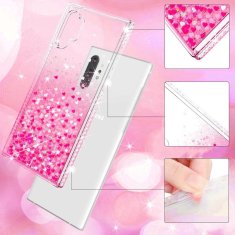 Nemo Ohišje IPHONE 12 MINI Diamond Liquid Glitter roza