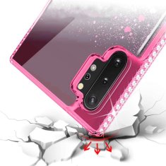 Nemo Ohišje IPHONE 12 MINI Diamond Liquid Glitter roza-modro