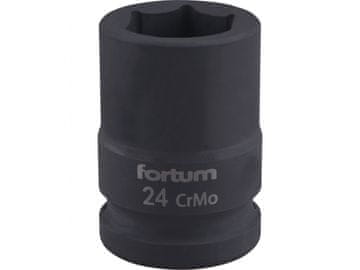 Fortum Vtična glava nenadoma 3/4", 24mm, L 52mm
