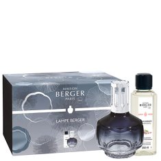 Maison Berger Paris Darilni set katalitična svetilka Molecule polnočno modra + polnilo Pod Magnoliemi 250 ml