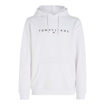 Tommy Hilfiger Športni pulover bela 189 - 193 cm/XXL REG LINEAR LOGO
