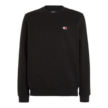 Tommy Hilfiger Športni puloverji črna REG BADGE CREW EXT