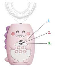 Simed Sonična ščetka za otroke, roza