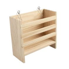 Duvo+ Viseči lesen kozolec 16,5x7,2x17,5cm