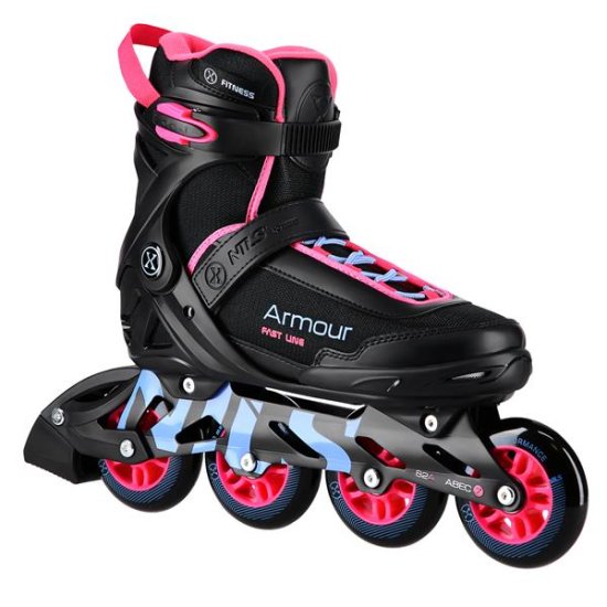 shumee NA22151 ROLARI ARMOR BLACK IN PINK VEL. 44 NILS EXTREME