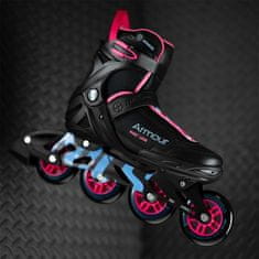 shumee NA22151 ROLARI ARMOR BLACK IN PINK VEL. 44 NILS EXTREME