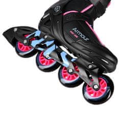 shumee NA22151 ROLARI ARMOR BLACK IN PINK VEL. 44 NILS EXTREME