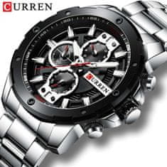Curren CURREN 8336 Moški moda iz nerjavečega jekla Chronograph Watch priljubljena velika izbira 