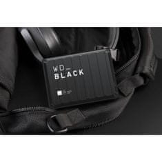 Western Digital P10 Black HDD zunanji disk, 2 TB, USB 3.0, črna (WDBA2W0020BBK-WES1)