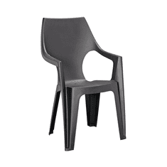 KETER Set 4 vrtnih stolov Dante, grafit