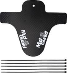 Korbi MTB blatnik za kolo Enduro Carbon Mud Guard spredaj ali zadaj, črn