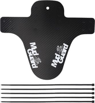 Korbi MTB blatnik za kolo Enduro Carbon Mud Guard spredaj ali zadaj, črn
