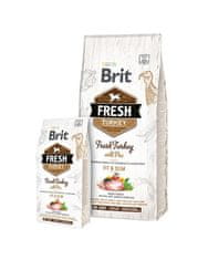 Brit BRIT Fresh Light Fit &amp; Slim puran z grahom 12 kg hrane za pse