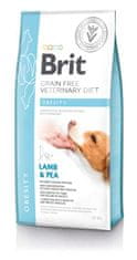 Brit Brit Veterinary Diets GF dog Obesity 12 kg hrane za pse