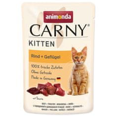 Animonda Kapsička Carny Kitten - drůbeží koktejl 85 g