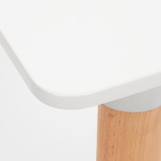 BHM Germany Zložljiva miza Viborg, 60 cm, bela
