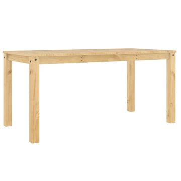 Vidaxl Jedilna miza PANAMA 160x80x75 cm trdna borovina