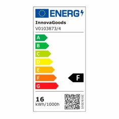 InnovaGoods Stropni ventilator z LED lučjo in 3 ABS lopaticami Flaled
