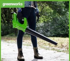 Greenworks G24AB aksialni puhalnik listja, 24 V
